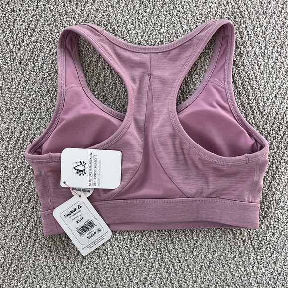 NWT Reebok Women's Racerback Sports Bra - Picture 2 of 2